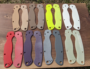 Spyderco Paramilitary 2 (PM2) G-10 Scale Set.