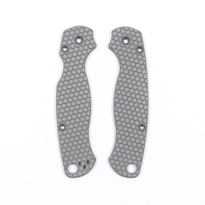 Spyderco Paramilitary 2 (PM2) Titanium Featherweight Scale Sets