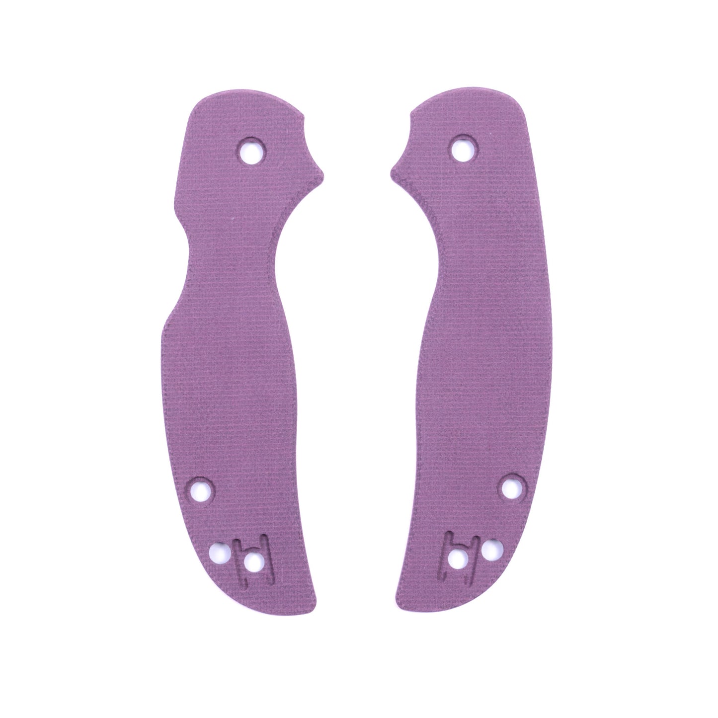 Spyderco Sage 5 Micarta Right Hand Tip Up and Left Hand Tip Up  Scale Sets