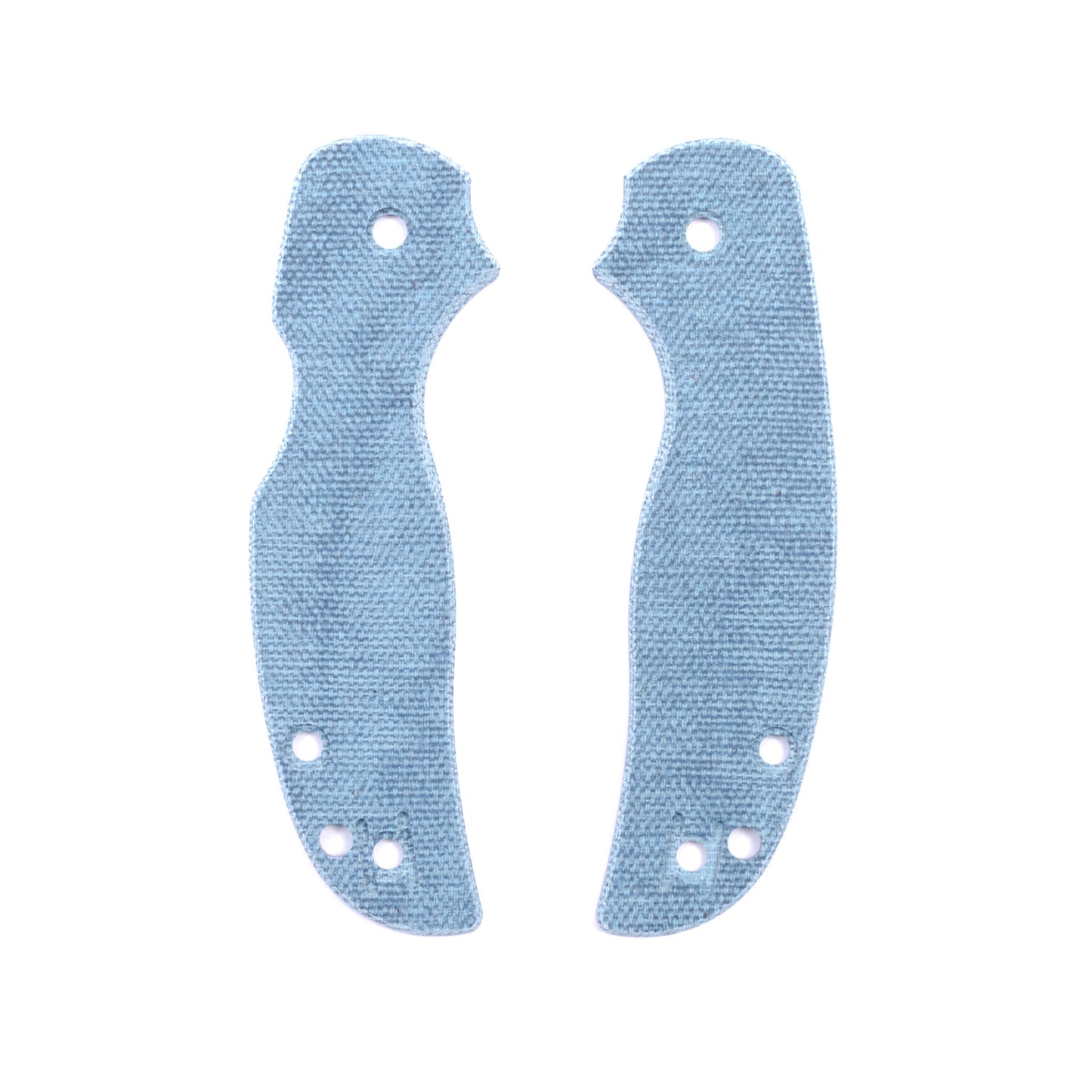 Spyderco Sage 5 Micarta Right Hand Tip Up and Left Hand Tip Up  Scale Sets