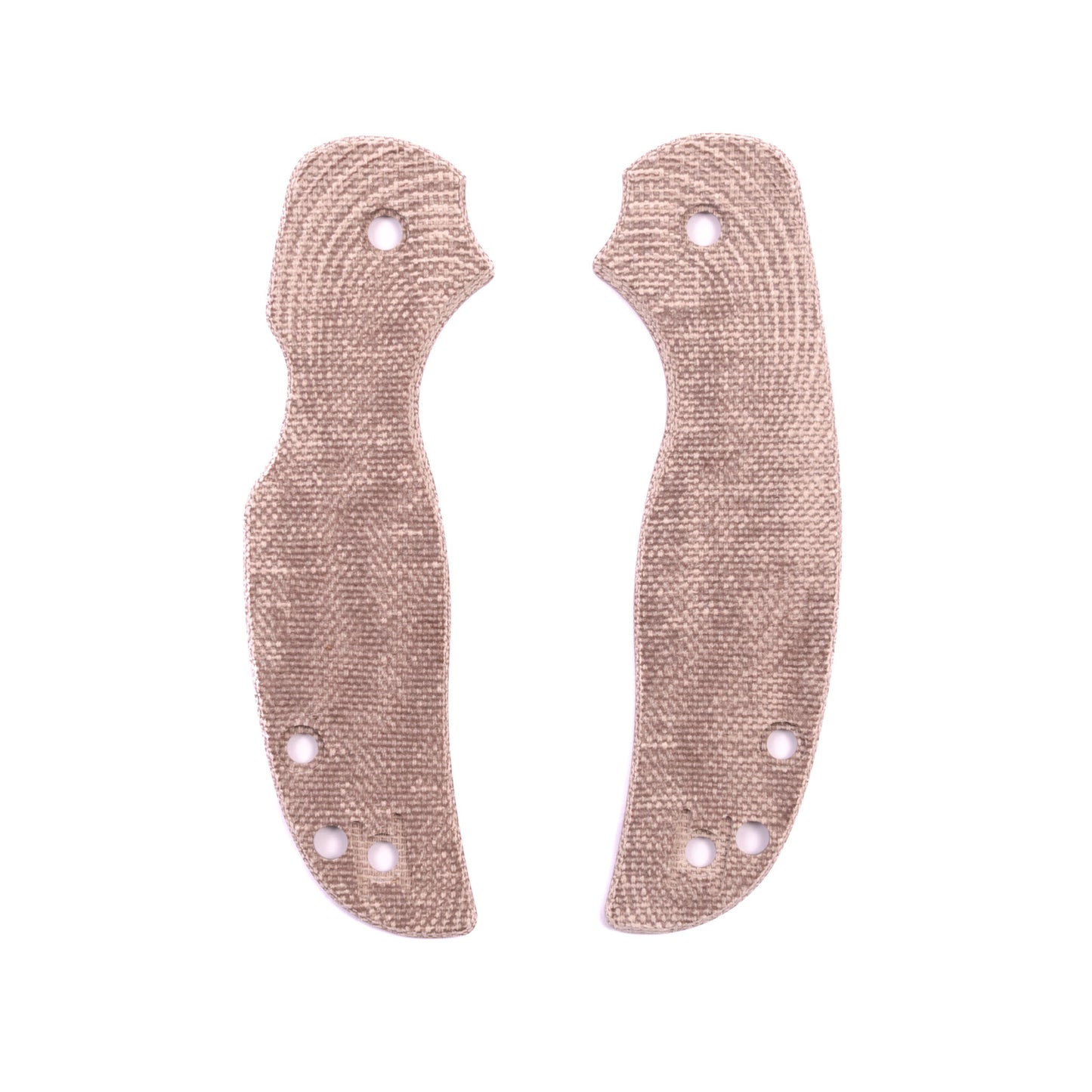 Spyderco Sage 5 Micarta Right Hand Tip Up and Left Hand Tip Up  Scale Sets