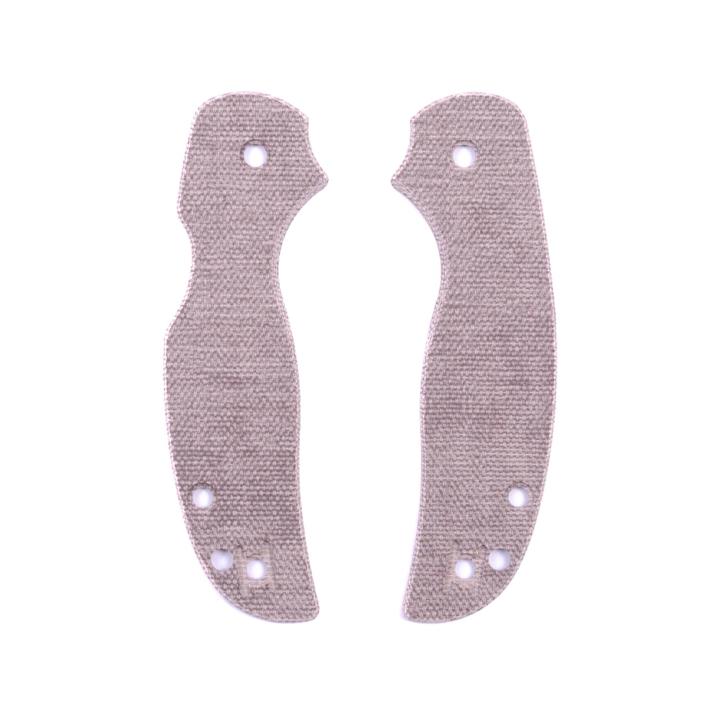 Spyderco Sage 5 Micarta Right Hand Tip Up and Left Hand Tip Up  Scale Sets