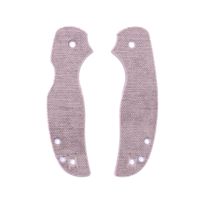 Spyderco Sage 5 Micarta Right Hand Tip Up and Left Hand Tip Up  Scale Sets