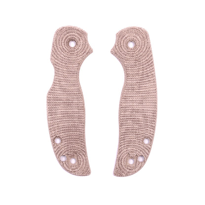 Spyderco Sage 5 Micarta Right Hand Tip Up and Left Hand Tip Up  Scale Sets