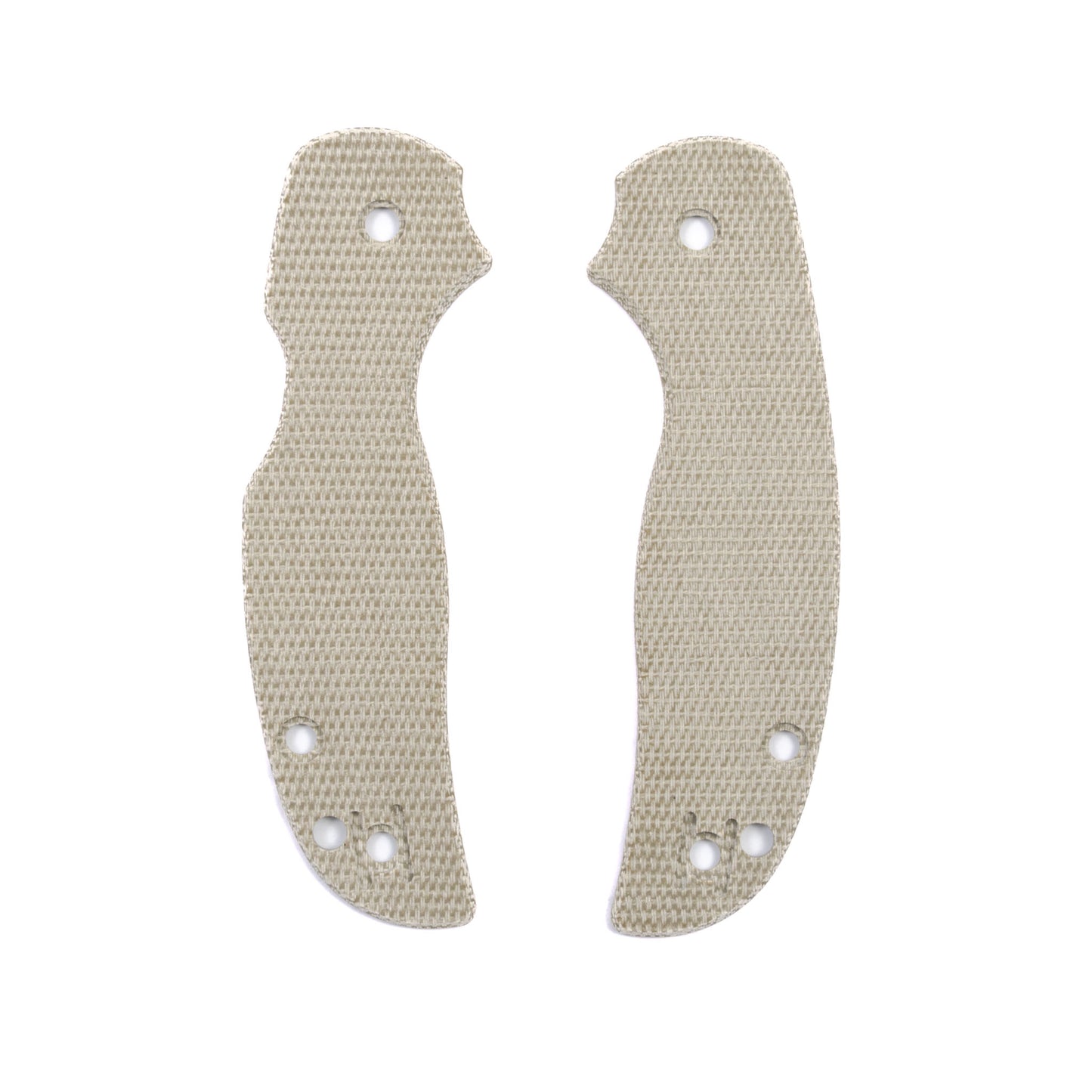 Spyderco Sage 5 Micarta Right Hand Tip Up and Left Hand Tip Up  Scale Sets