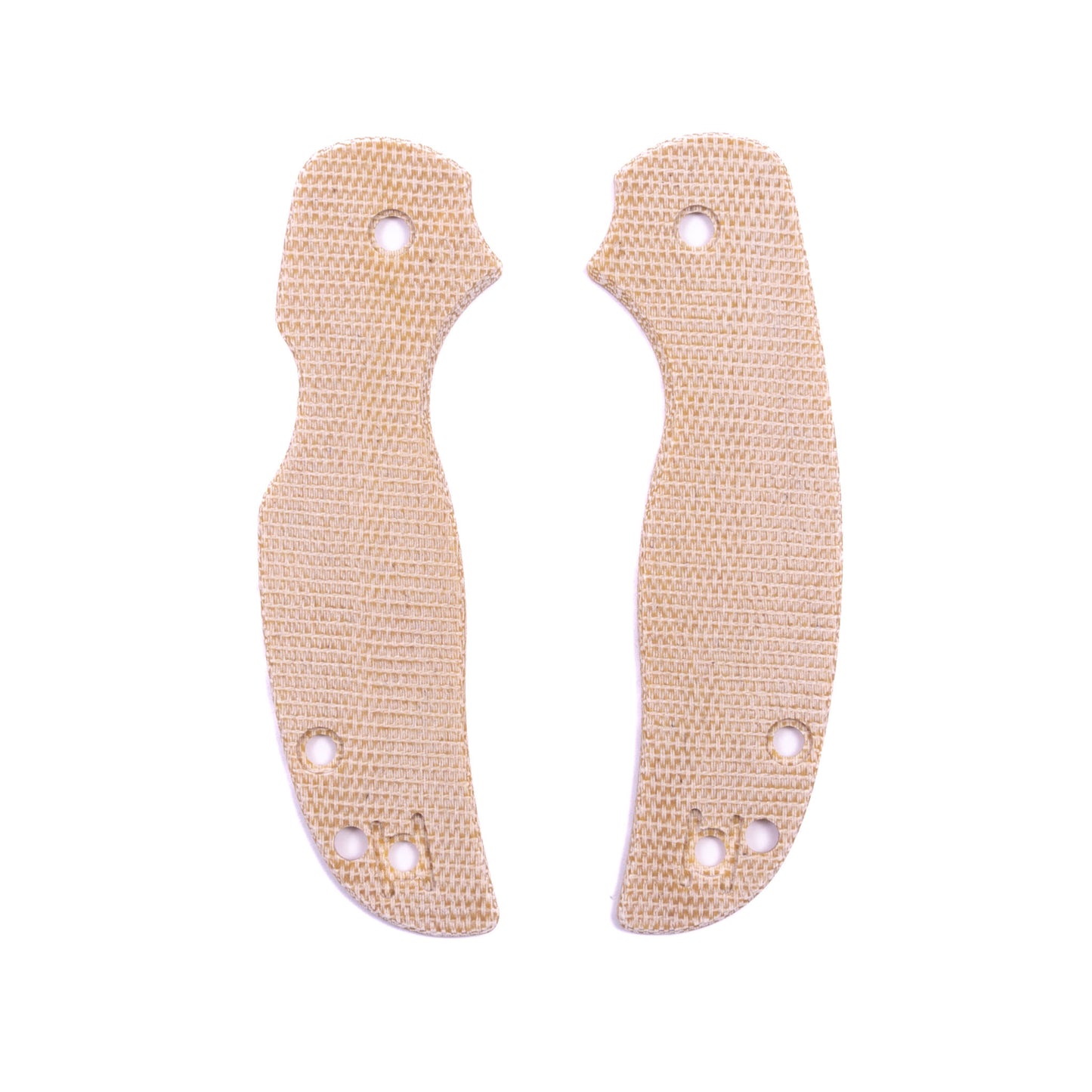 Spyderco Sage 5 Micarta Right Hand Tip Up and Left Hand Tip Up  Scale Sets