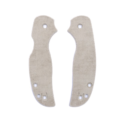 Spyderco Sage 5 Micarta Right Hand Tip Up and Left Hand Tip Up  Scale Sets