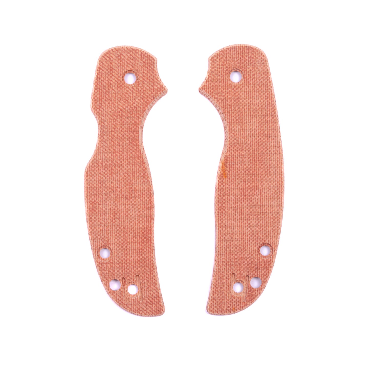 Spyderco Sage 5 Micarta Right Hand Tip Up and Left Hand Tip Up  Scale Sets