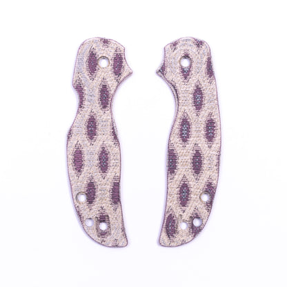 Spyderco Sage 5 Micarta Right Hand Tip Up and Left Hand Tip Up  Scale Sets