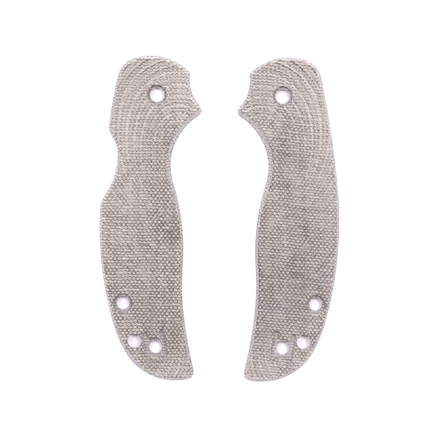 Spyderco Sage 5 Micarta Right Hand Tip Up and Left Hand Tip Up  Scale Sets