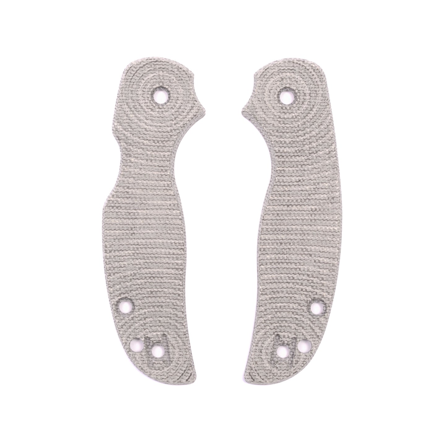 Spyderco Sage 5 Micarta Right Hand Tip Up and Left Hand Tip Up  Scale Sets