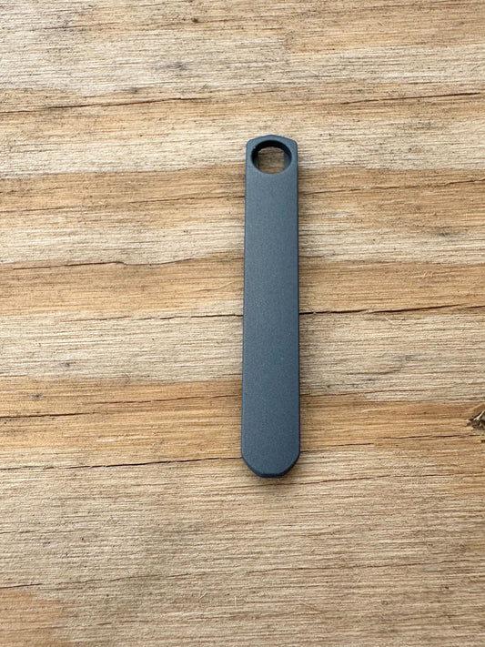 Spyderco Techno/Wire Replacement 3D Machined Cerakote Titanium CONTOURED Pocket Clips