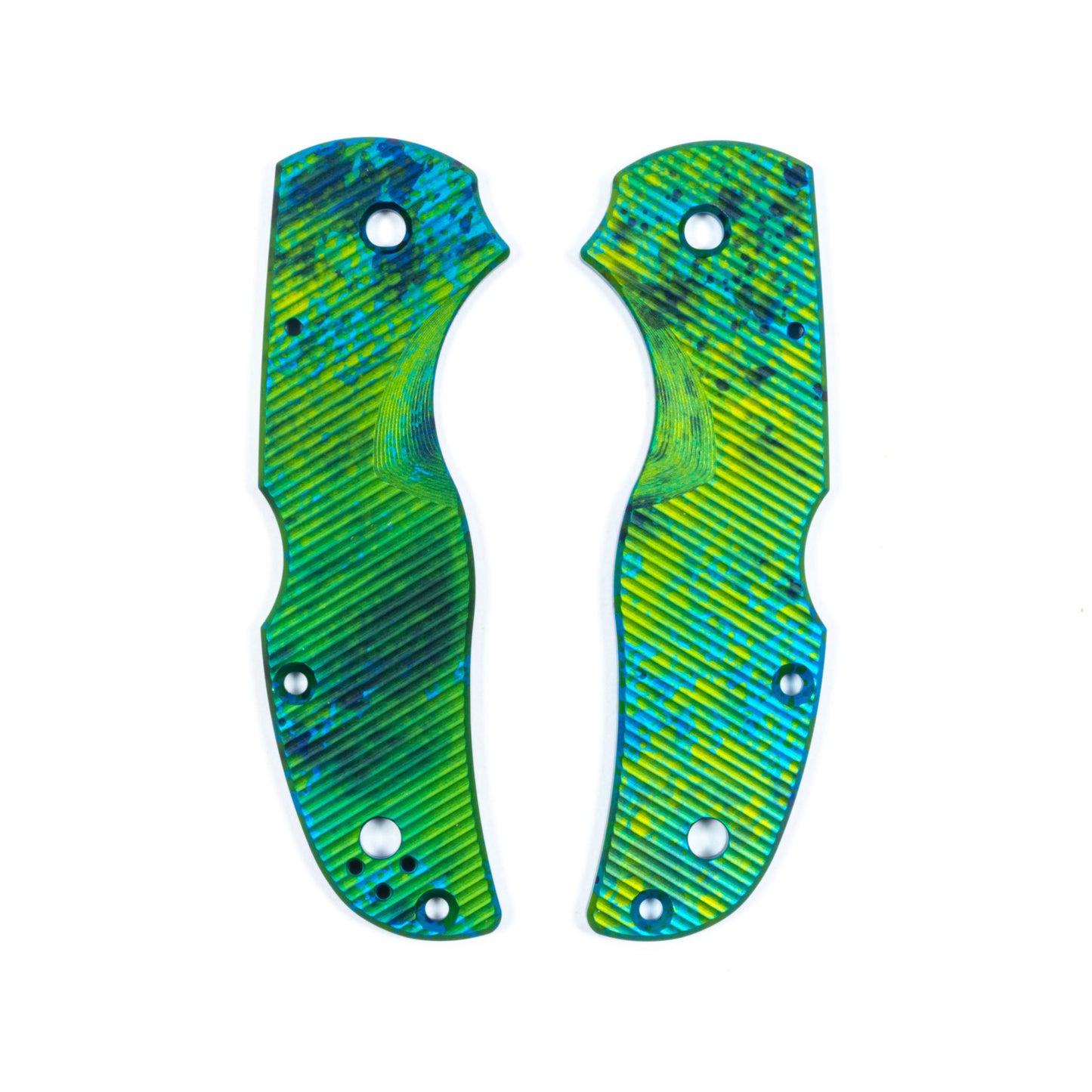 Spyderco Native 5 Anodized Aluminum Scale Sets