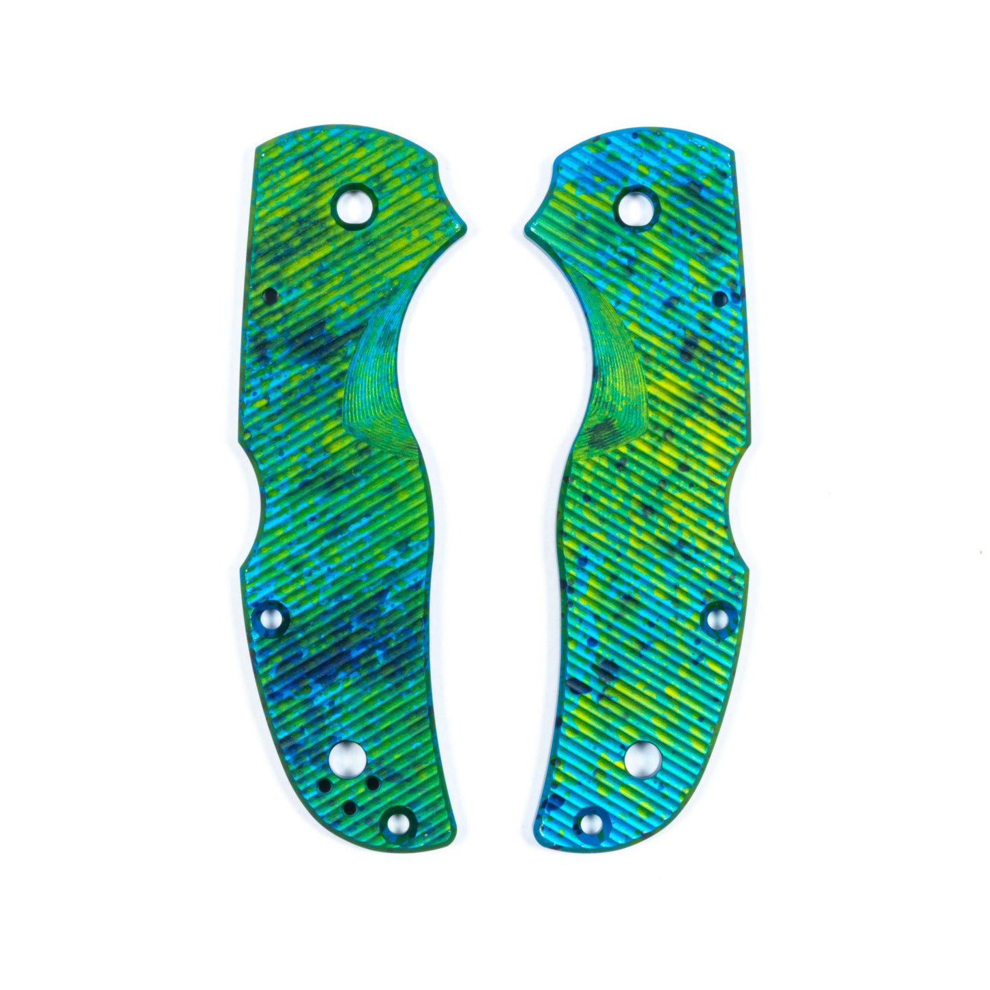 Spyderco Native 5 Anodized Aluminum Scale Sets