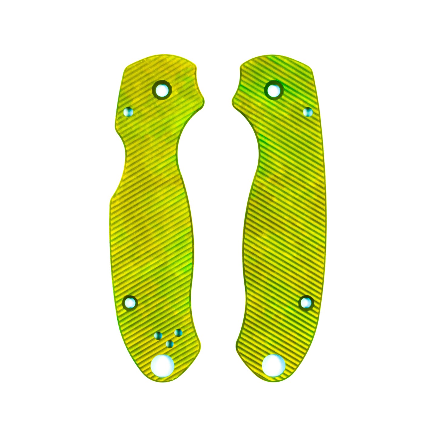 Spyderco Para 3 Anodized Aluminum Scale Sets