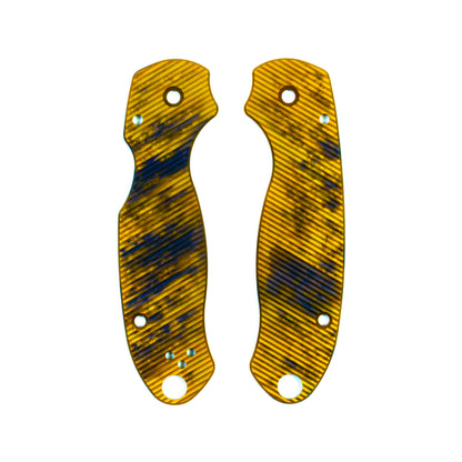 Spyderco Para 3 Anodized Aluminum Scale Sets