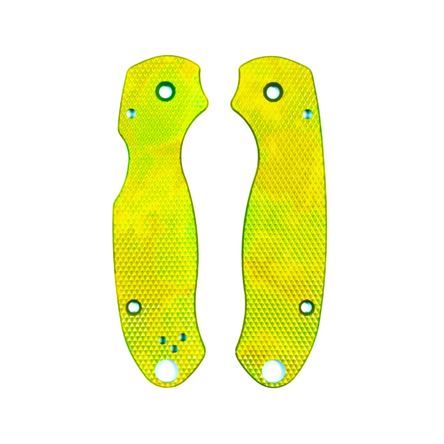 Spyderco Para 3 Anodized Aluminum Scale Sets