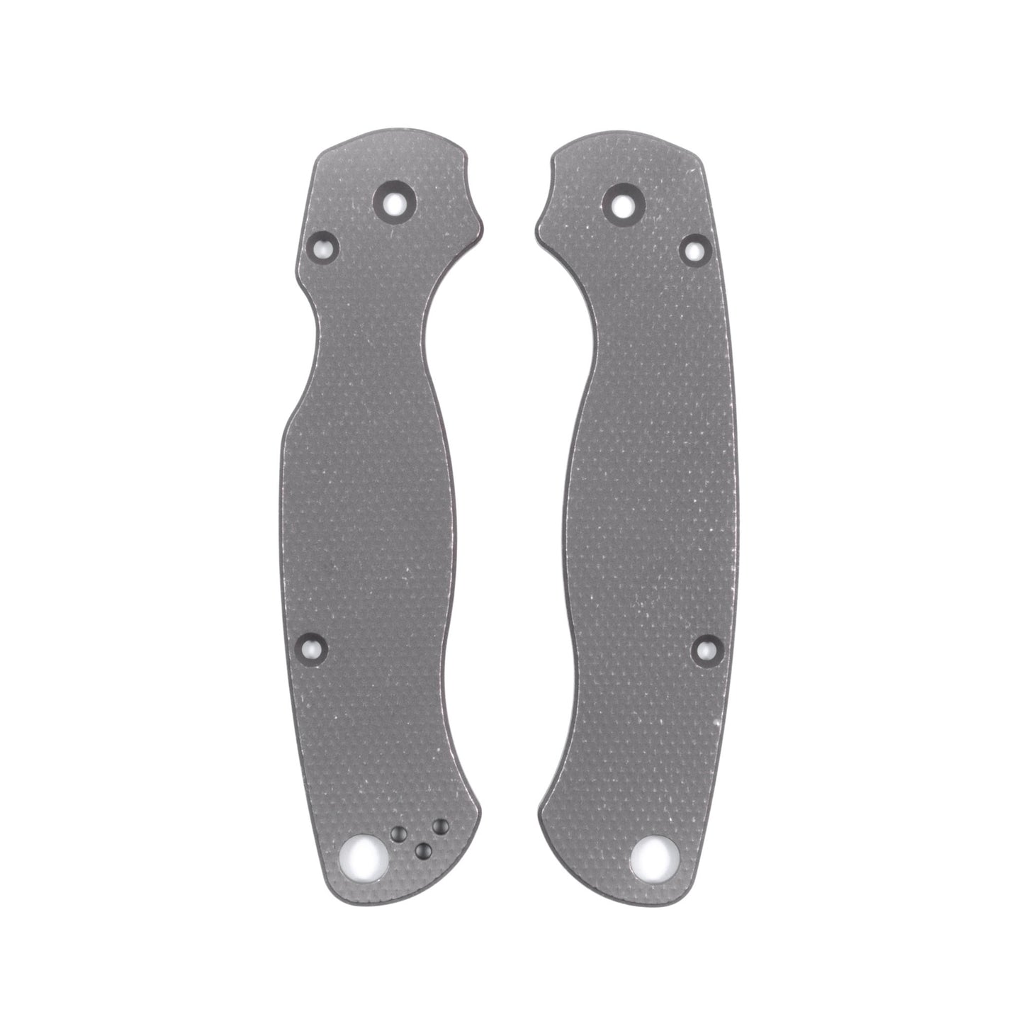 Spyderco Paramilitary 2 (PM2) Titanium Featherweight Scale Sets