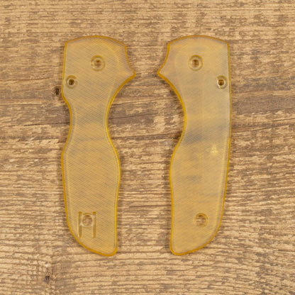 Spyderco Lil Native Amber Ultem Scale Sets