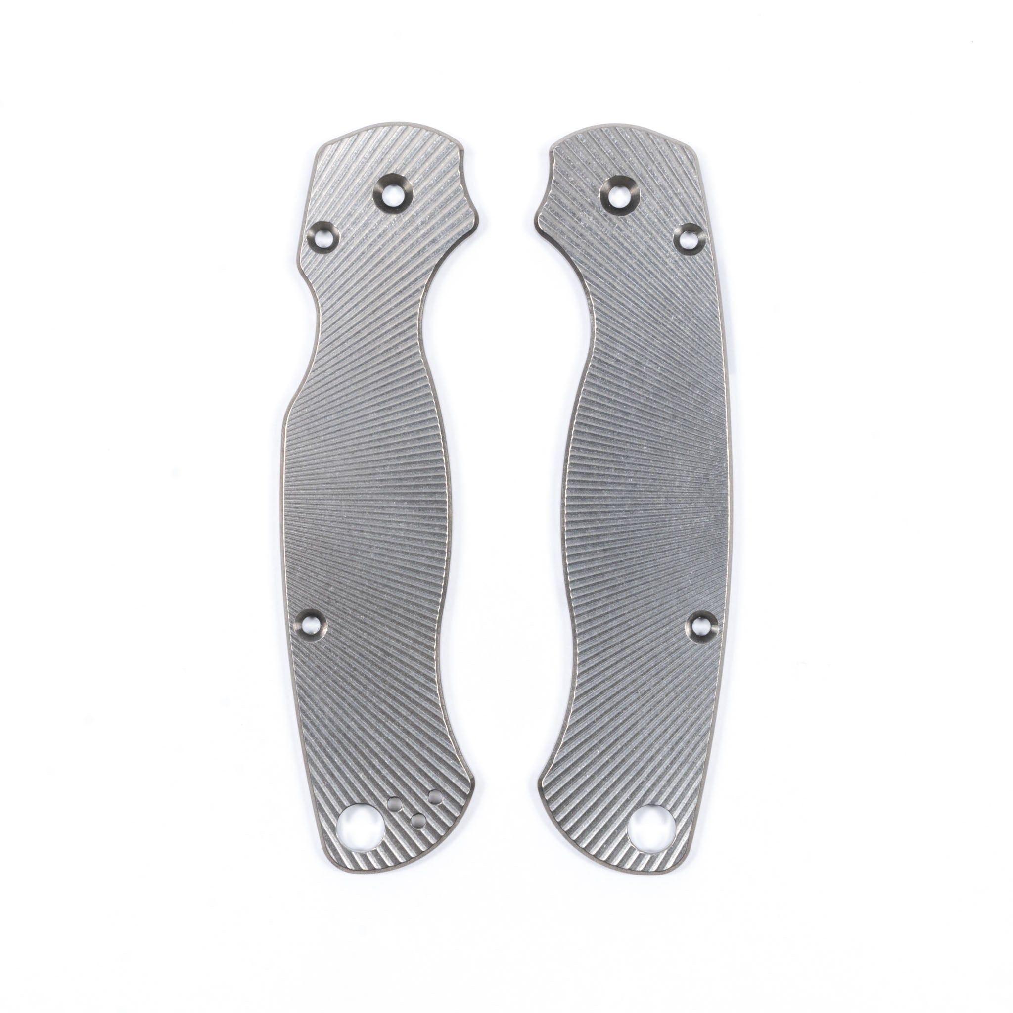 Fits Spyderco Paramilitary 2 CUSTOM Titanium CNC Scale / SP2#RE - One Set selling