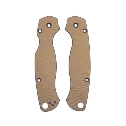 Spyderco Paramilitary 2 (PM2) Aluminum Cerakote Scale Sets