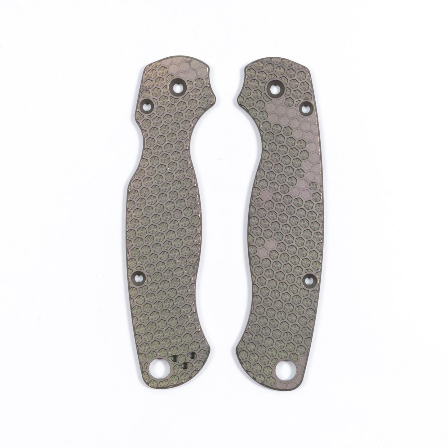 Spyderco Paramilitary 2 (PM2) Titanium Featherweight Anodized Scale Sets