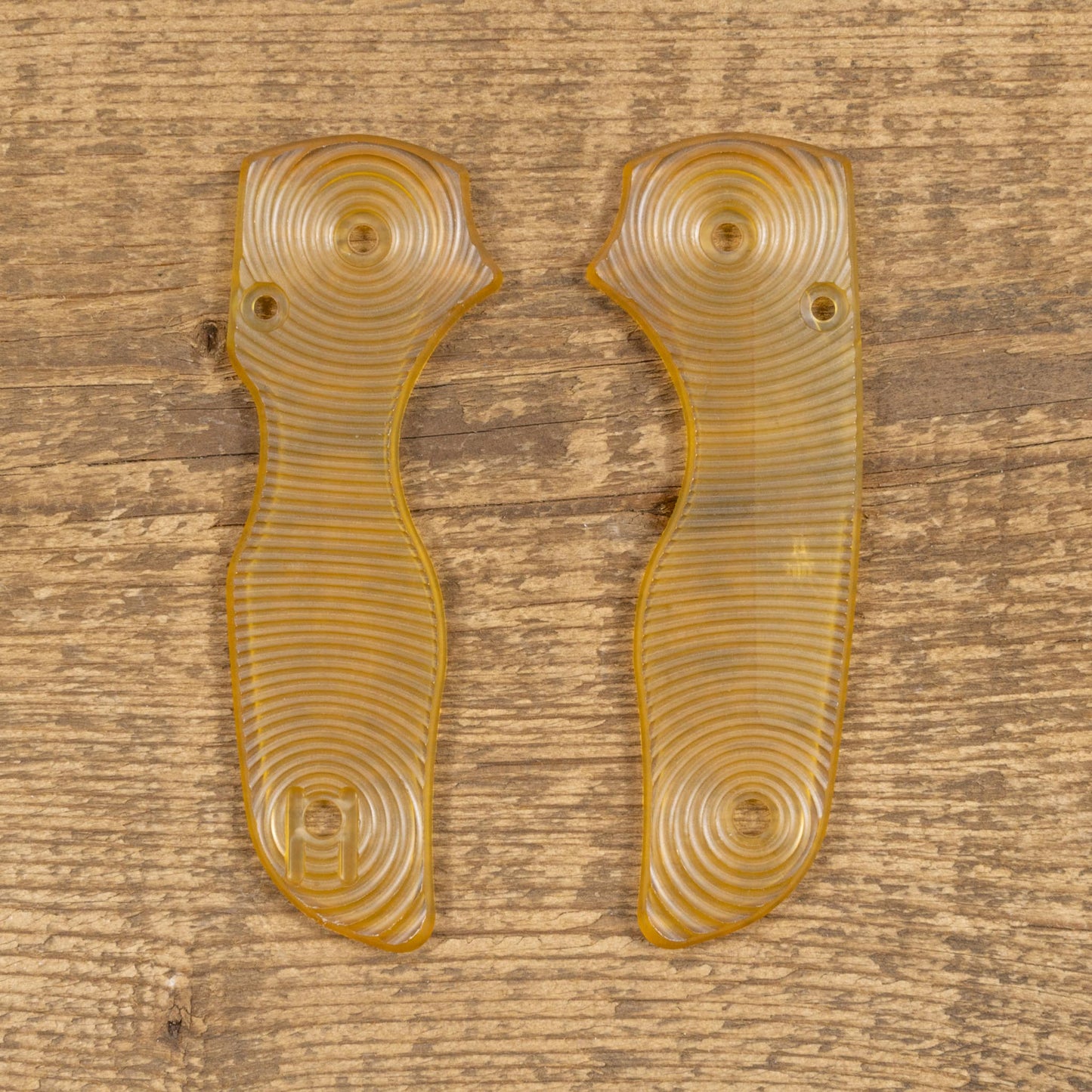 Spyderco Lil Native Amber Ultem Scale Sets