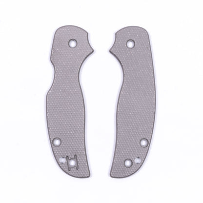 Spyderco Sage 5 Titanium Featherweight Scale Sets