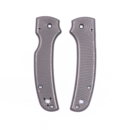 Spyderco Shaman Skinny Titanium Featherweight Scale sets