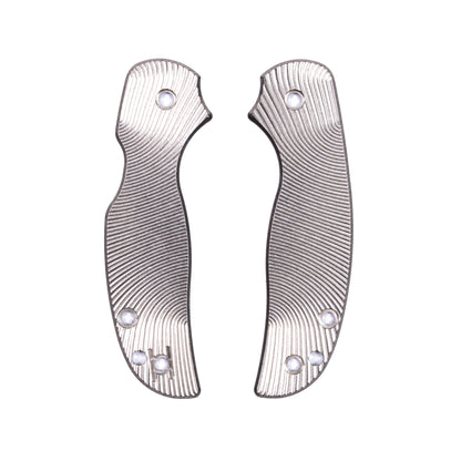 Spyderco Sage 5 Titanium Featherweight Scale Sets