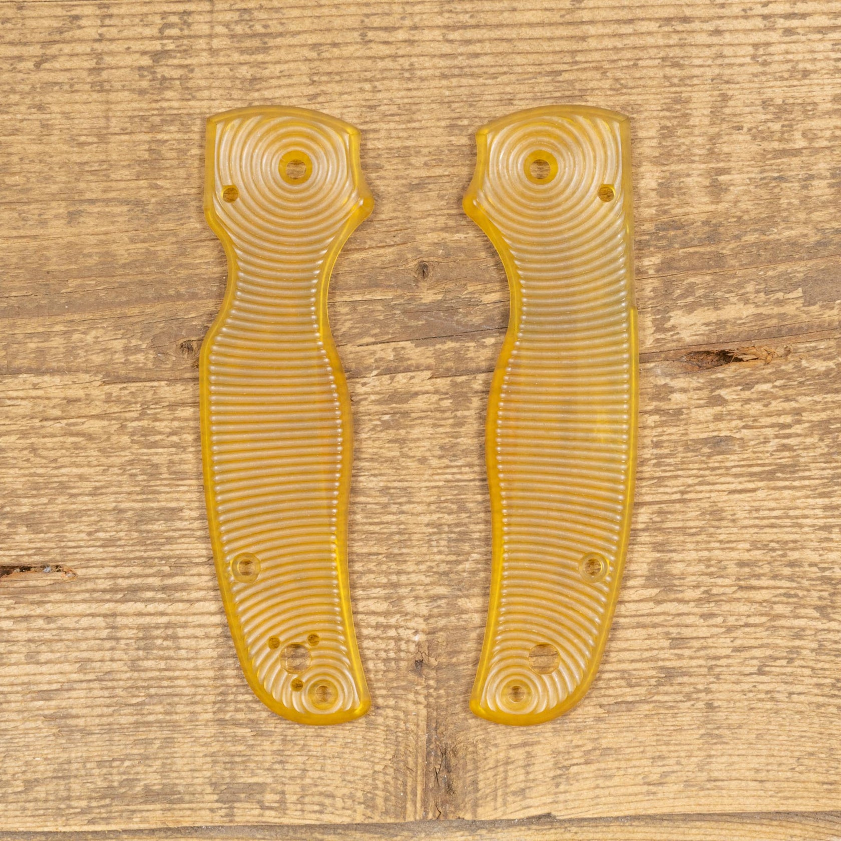 Spyderco Shaman ULTEM Scale sets Ripp's Garage Tech LLC