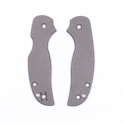 Spyderco Sage 5 Titanium Featherweight Scale Sets