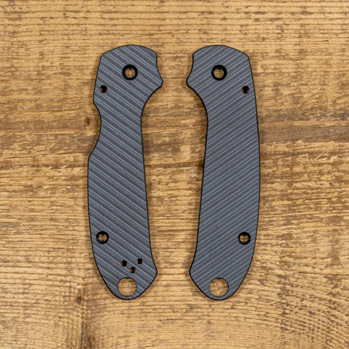 Spyderco PM3 Skinny Black Ultem Scale Sets