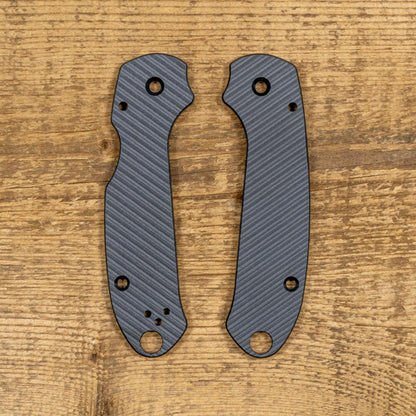 Spyderco PM3 Skinny Black Ultem Scale Sets