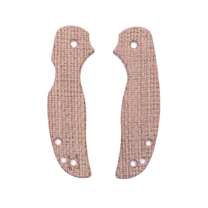 Spyderco Sage 5 Micarta Right Hand Tip Up Scale Sets