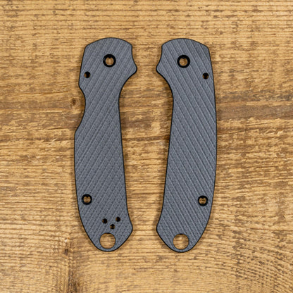 Spyderco PM3 Skinny Black Ultem Scale Sets