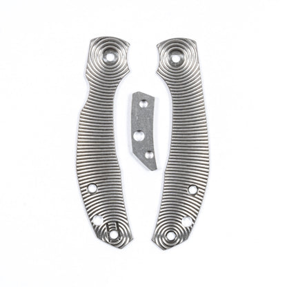 Spyderco Kapara Featherweight Titanium Scale Sets