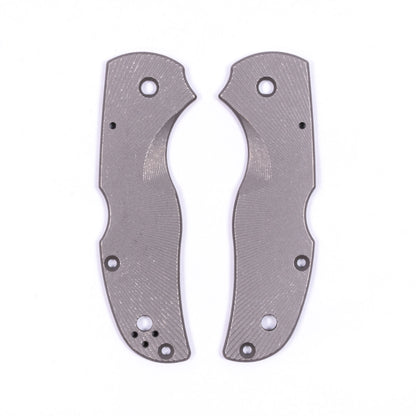 Spyderco Native 5 Titanium Featherweight Scale Sets