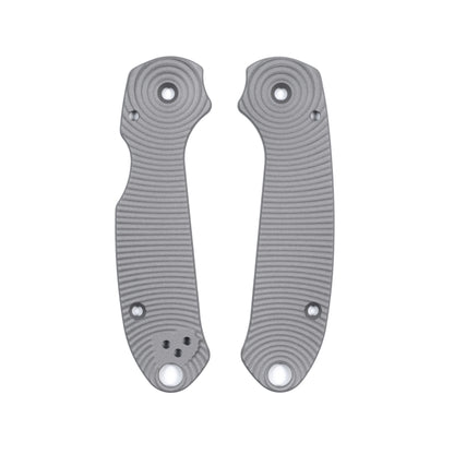 Spyderco Para 3 Skinny Contoured Titanium Featherweight Scale Set