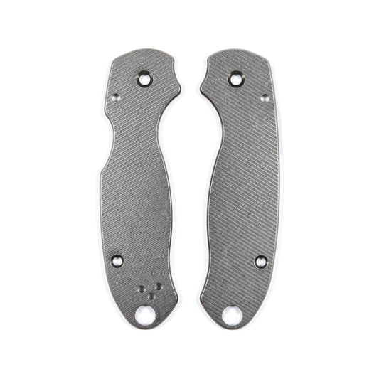 Spyderco Para 3 Titanium Featherweight Scale Set