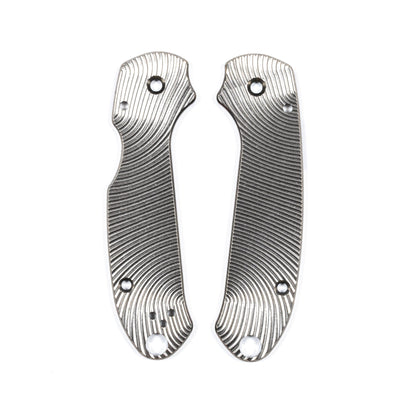 Spyderco Para 3 Skinny Titanium Featherweight Scale Sets