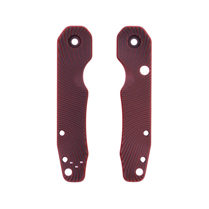 Spyderco Smock LARGE Pivot Aluminum Cerakote Scale Sets