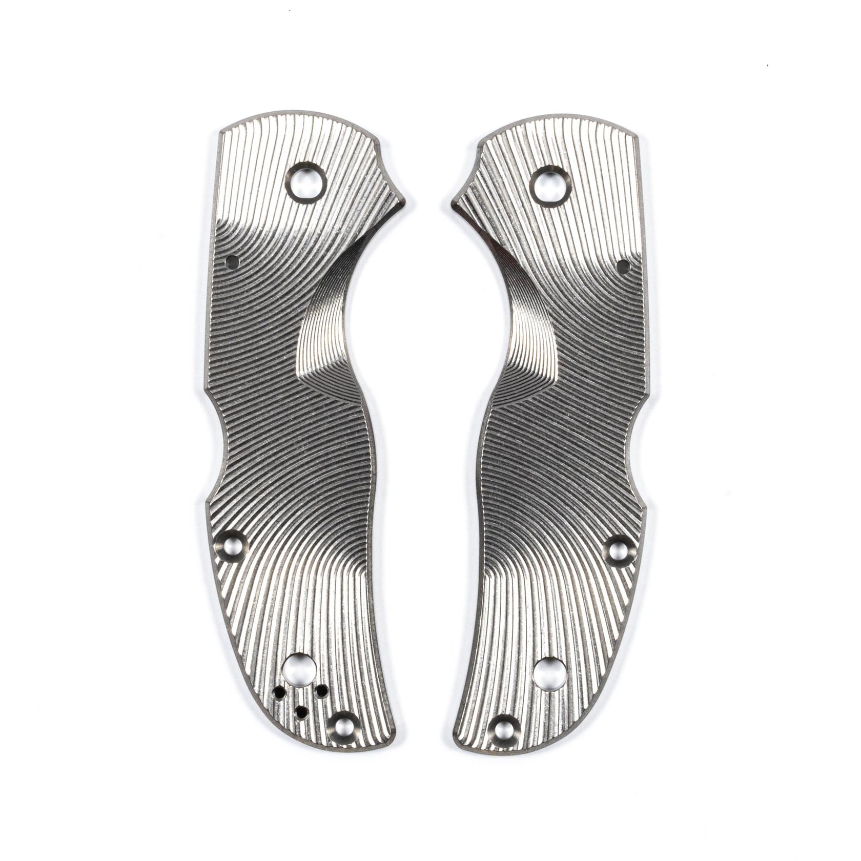 Spyderco Native 5 Titanium Featherweight Scale Sets Ripp's Garage Tech