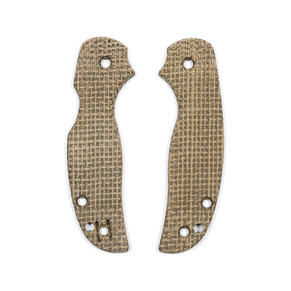 Spyderco Sage 5 Micarta Right Hand Tip Up Scale Sets