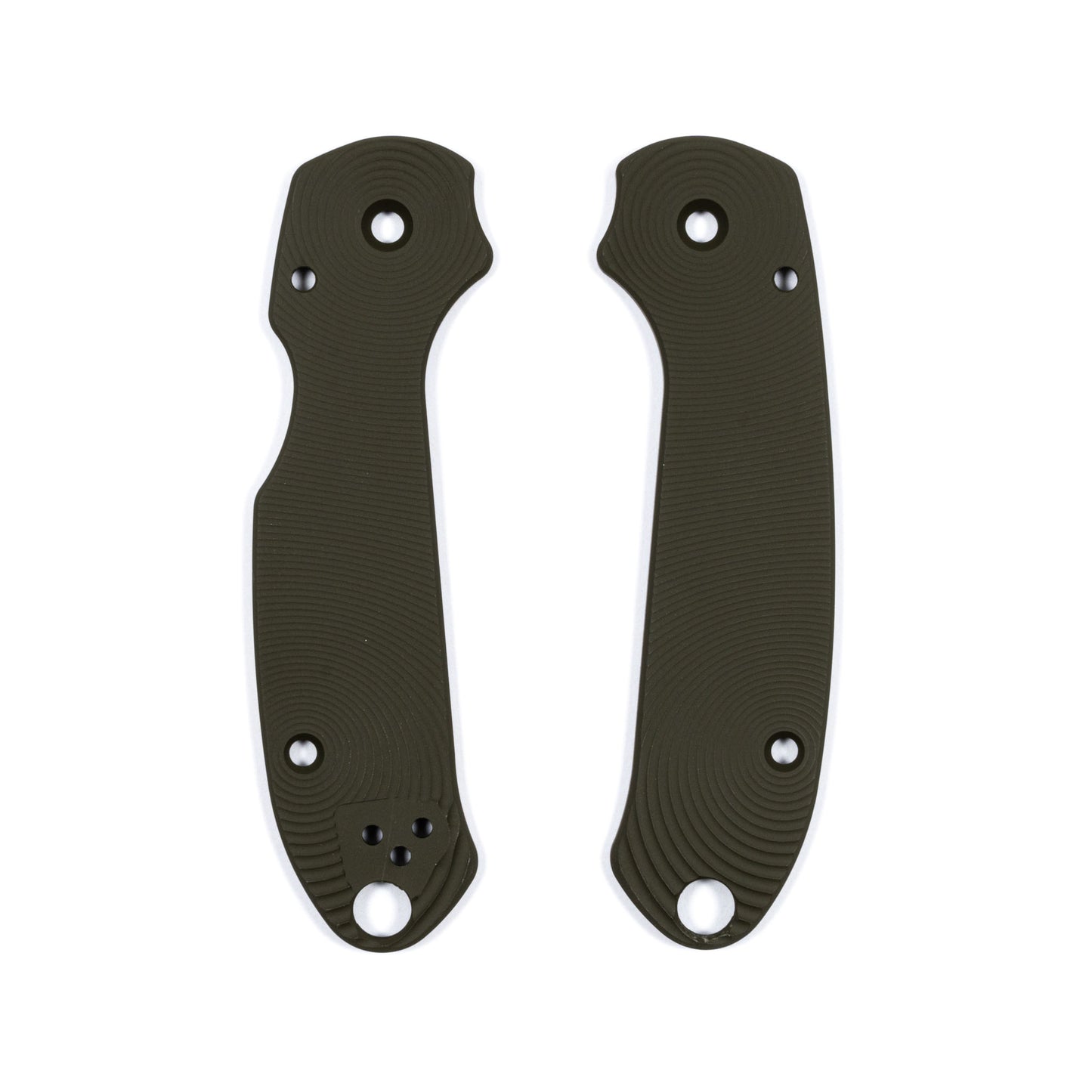 Spyderco Para 3 Skinny Contoured Aluminum Cerakote Scale Sets