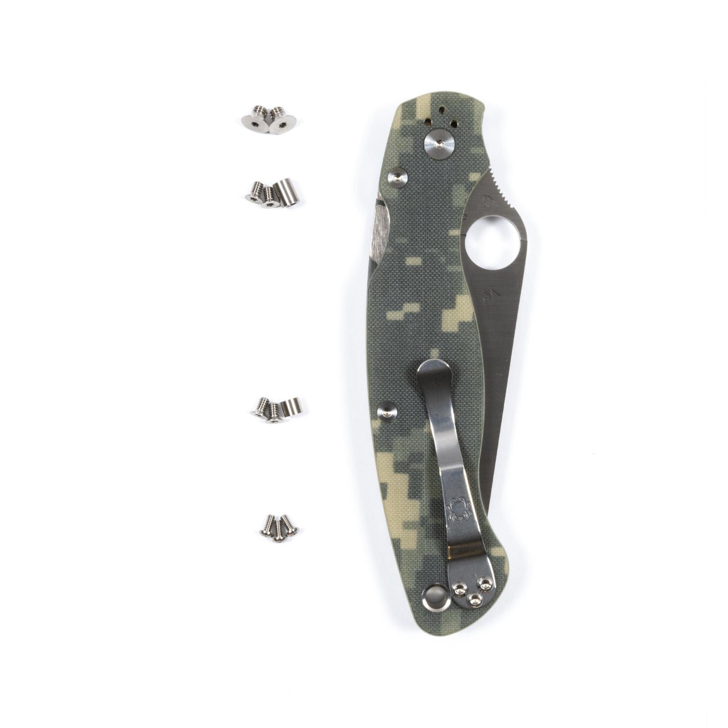 Spyderco Military 2 Titanium Full Hardware Kits