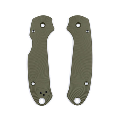 Spyderco Para 3 Skinny Contoured Aluminum Cerakote Scale Sets