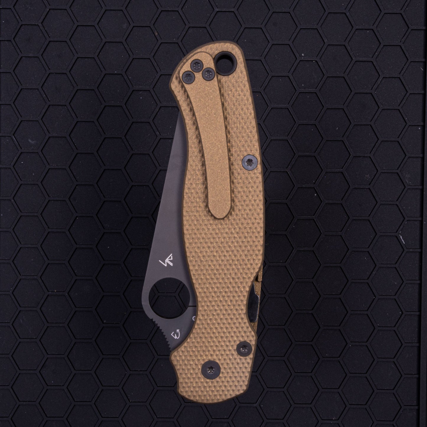 Spyderco Paramilitary 2 (PM2) Cerakote Titanium 3D Machined Pocket Clips