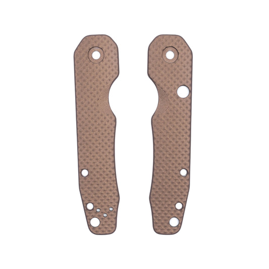 Spyderco Smock LARGE Pivot Aluminum Cerakote Scale Sets