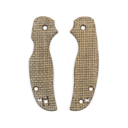 Spyderco Sage 5 Micarta Right Hand Tip Up Scale Sets